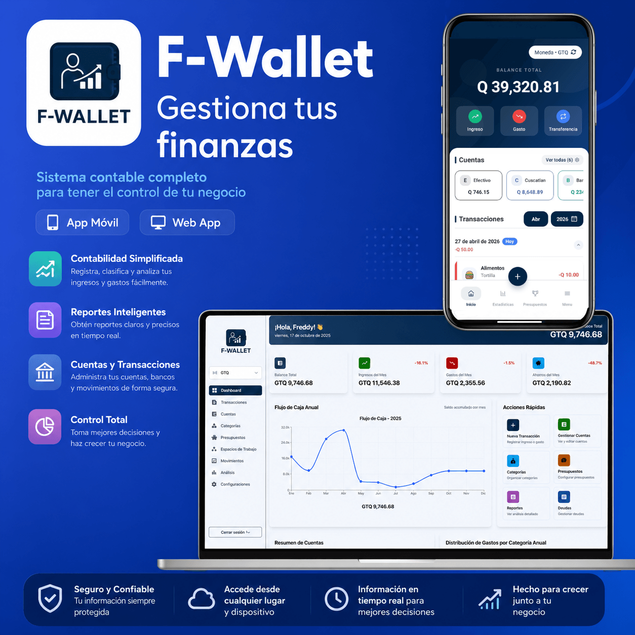 F-Wallet screenshot